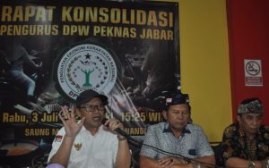 Rapat Konsolidasi Peknas Jabar